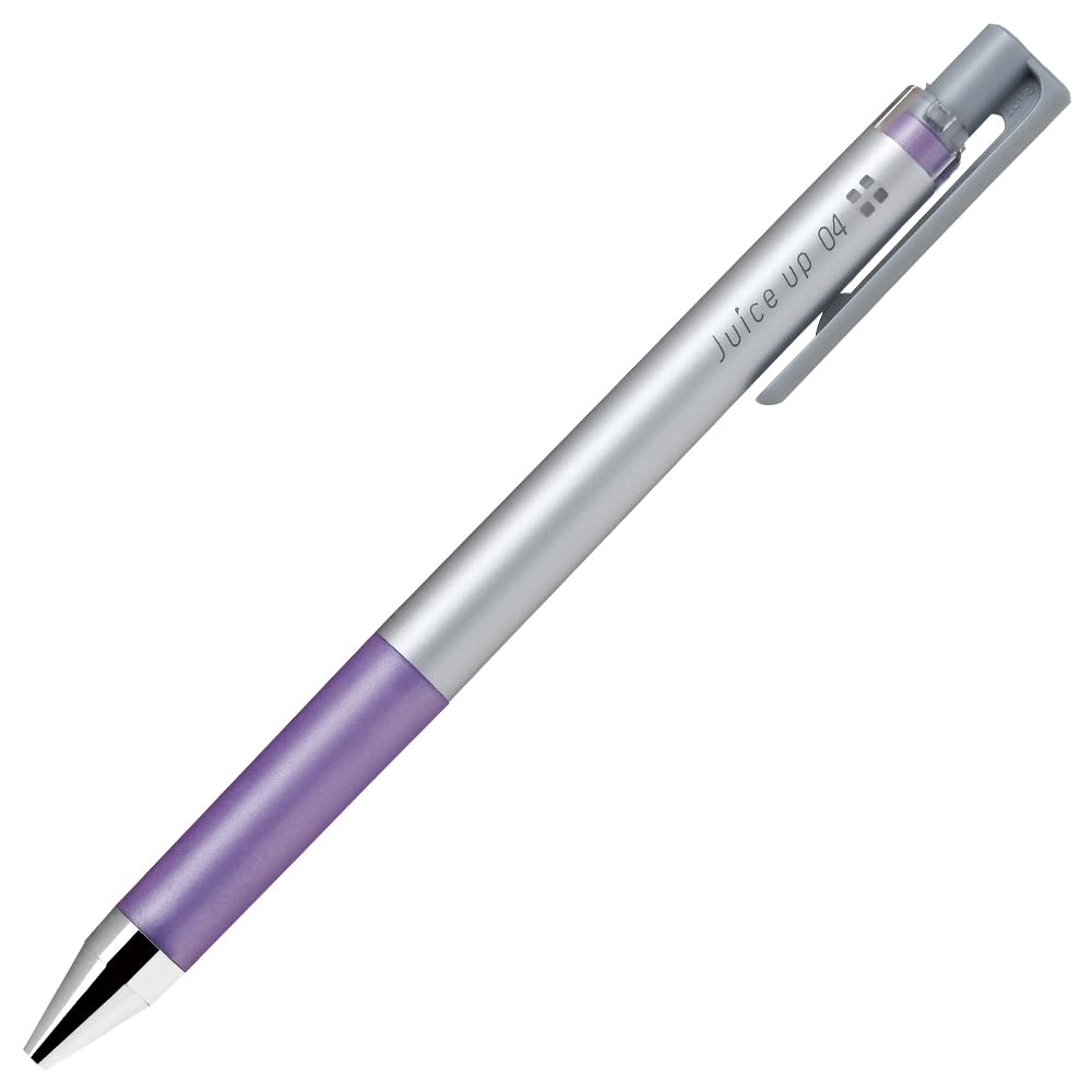 Pilot Knock Gel Ink Extra Fine Ballpoint Pen, Juice Up 04, Metallic Violet (LJP-20S4-MV)