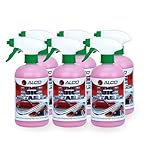 ALCO Premium Quick Detailer - High Gloss Polish and Clear Coat Protector Spray - Safely Clean and Shine your Paint, Chrome, Plastic, Fiberglass, and Aluminum, 16.9 oz., Pack of 6