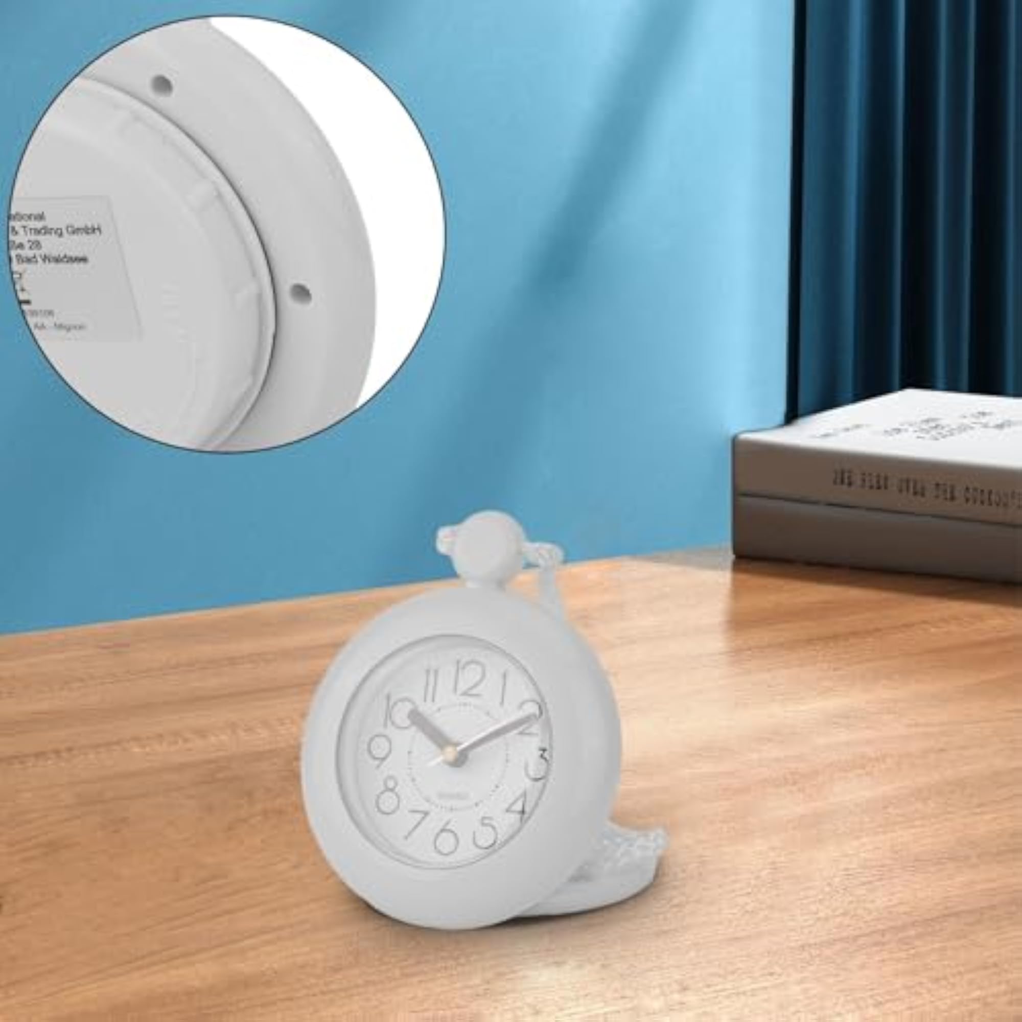 Waterproof Loop Bathroom Clock, Digital Water Resistant