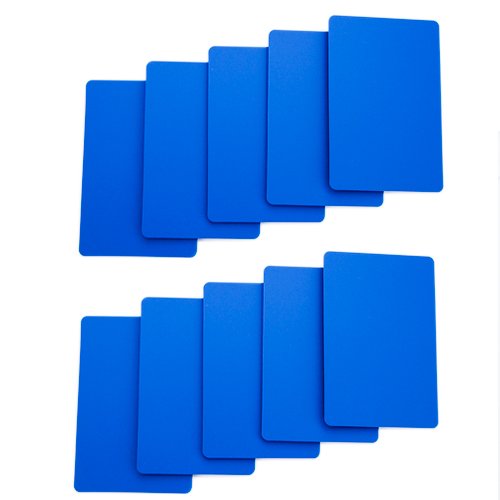 Brybelly Lot Of 10 Bridge Size Cut Cards (Blue) #TOP11