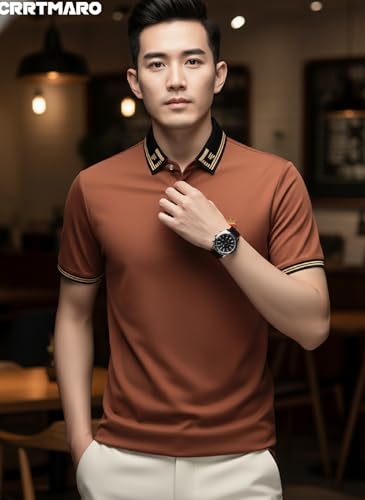 Image of Lymio Polo T Shirt for Men || T Shirt for Man || Collar T-Shirts Style Men (Packs Also Available) (109-112)