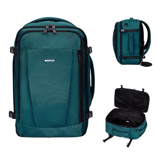 ECOHUB Travel Backpack - Airline Approved Design