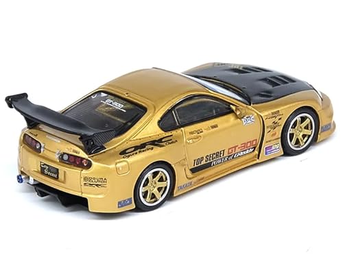 Modelo Inno Supra A80 Top Secret GT300 1/64 Diecast miniatura 2