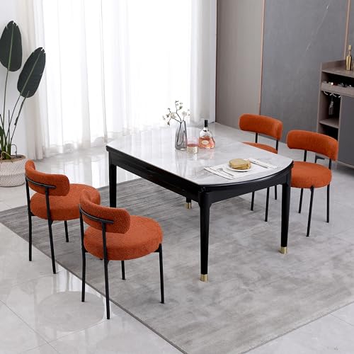 AISALL Orange Dining Chairs Se...
