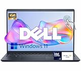 Dell Inspiron 15 Laptop, 15.6' FHD Touchscreen, Intel 10-Core i5-1334U, 12GB RAM, 256GB SSD + 512GB External, Wi-Fi 6, Copilot AI, Win 11 Home, Long Battery Life, WOWPC 3-in-1 Bundle