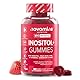 Novomins PCOS-Gummis – PCOS-Nahrungsergänzungsmittel mit Myo-Inositol, D-Chiro-Inositol, Folat, Zink, Vitamin B12, B6 & Chrom – Hormonelles Gleichgewicht für Frauen – 60 Kaubonbons – Schmackhafter als