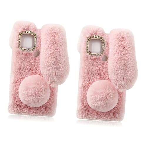 Étuis en peluche pour smartphone Jojofuny lot de 2 protections élégantes