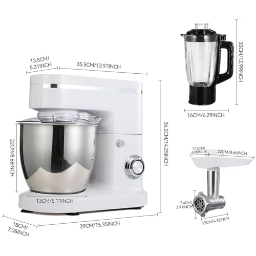Electric Juicer Blender Mixer, Kitchen Press Machine Stand Mixer - Easy To Use For Birthday Parties, Weddings, Team Building - Home/Commercial - Image 6
