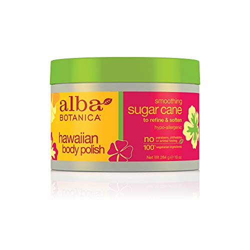 Alba Botanica Hawaiian, Sugar Cane Body Polish, 10 Ounce