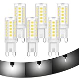 【Einfache Installation】 Standard-Sockel von Lampen G9, der sich für verschiedene Typen von Lampen mit G9 Fassung eignet. Einfach und Keine Mühe, diese G9 LED-Lampen zu installieren. Diese G9 Stiftsockellampe finden weite Verwendung in verschiedenen Arten von Leuchtmittel mit G9 Sockel. Z.B Kronleuchter, Deckenleuchte, Wandleuchte und Tischlampe im Flur, Wohnzimmer, Schlafzimmer usw. Natürlich können Sie diese Led Lampe als nicht dimmbare Glühbirne verwenden.