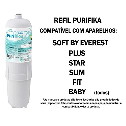 Filtro Refil Purificadores de Água Soft Everest