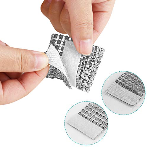 Image of Accmor 150pcs Napkin Rings, Silver Napkin Rings Buckles | Napkin Rings for Table Decorations, Wedding, Dinner, Party, DIY Decoration