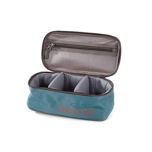 fishpond Ripple Reel Case, Mediano, Azul Marea