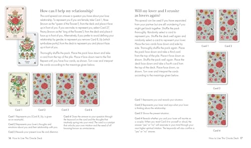 Image of Spirits in Flowers Oracle Deck: Includes 52 Cards and a 128-page Illustrated Book
