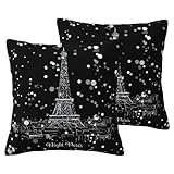 Excellente idée cadeau : ces housses de coussin douces avec imprimé Tour Eiffel de Paris font un merveilleux cadeau pour la famille et les amis. Le matériau de haute qualité et le design polyvalent en font un cadeau attentionné et pratique pour toutes les occasions.