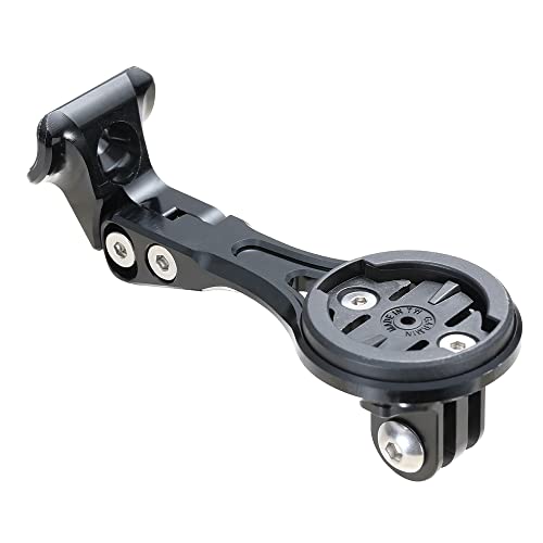 La Mejor Selección de Soporte taller bicicletas disponible en línea. 35 Cestbon Soporte para bicicleta para Garmin Edge Wahoo Elemnt Combo Mount para Trek New Madone Integrado Tallo de manubrio