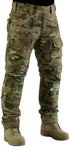 ZAPT Tactical Pants Molle Ripstop Combat Trousers Hunting Army Camo Pants for Men