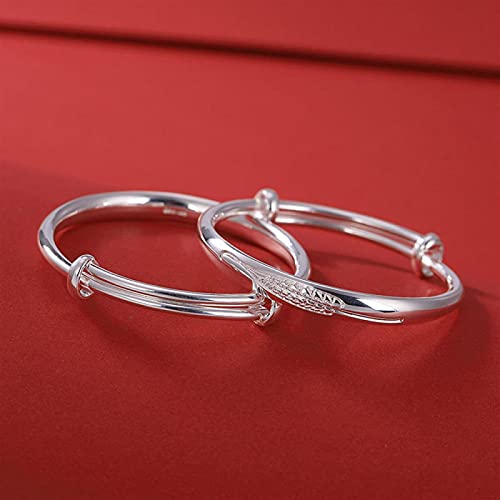 Bracelet Brillant Pur s999 : bijou de luxe en argent précieux