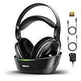 PHILIPS Wireless Headphones for TV Watching Over Ear Stereo Headset High Resolution Home Cinema...