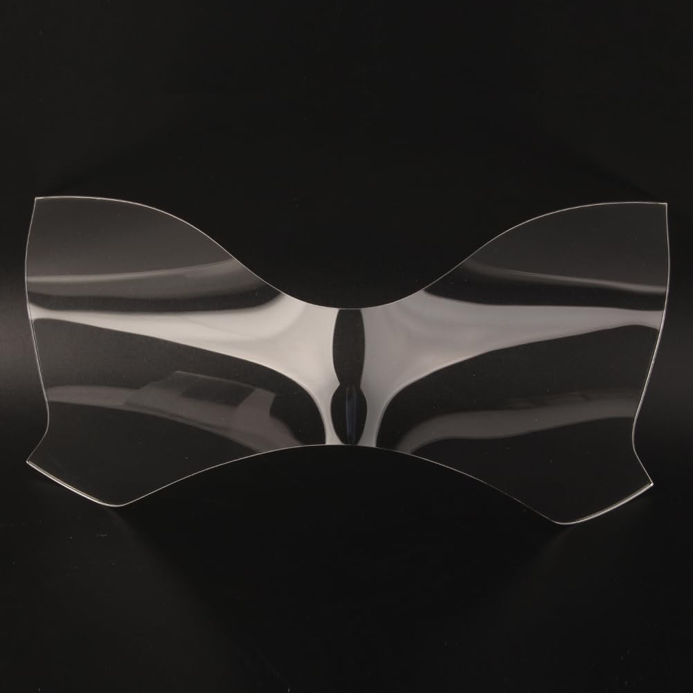 Cnfang4 Motorbike Headlight Lamp Shield Guard Screen Lens Protector Cover for Kawasaki Z900 17-19 Acrylic Plastic Transparent