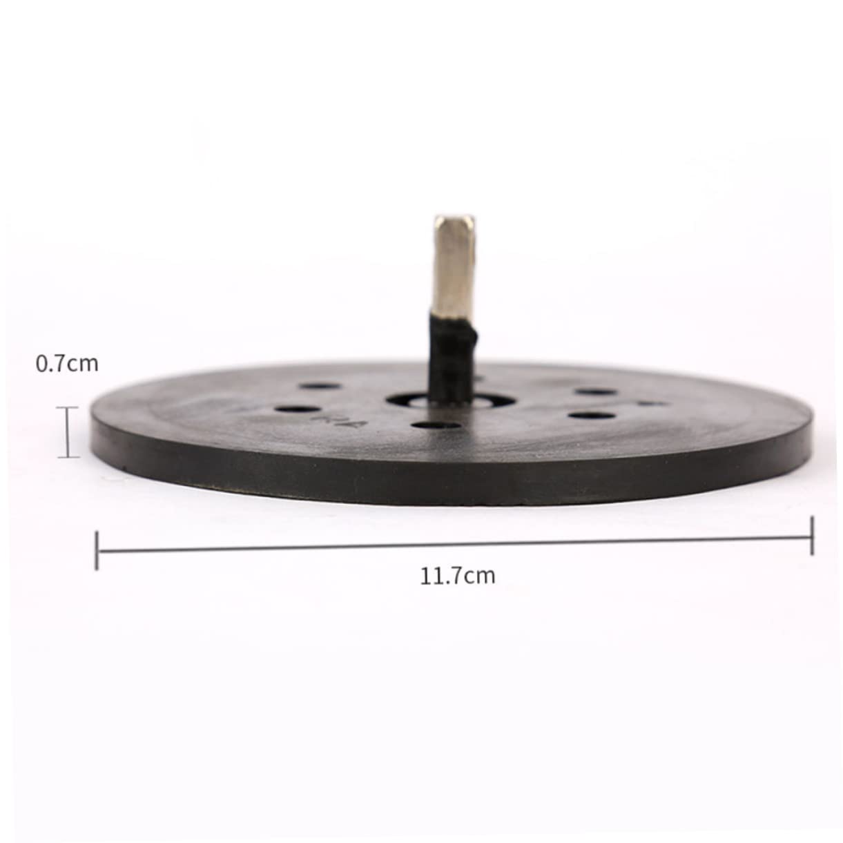 KICHOUSE 1pc Hand-held Vacuum Panel Lifter Glass Gripper Glass Puller Black Heavy Duty Suction Cups