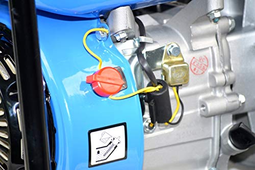 Motobomba de Agua a Gasolina BRACOG HJM20CX | Motor 4 Tiempos 196cc 6,5CV, Caudal 36.000 L/h, Elevación 28m, Aspiración 7m, Conexión 2" | Jardín y Riego