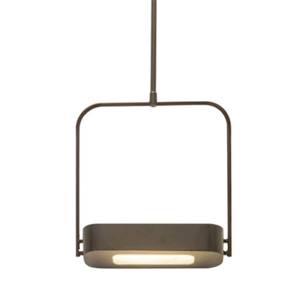 Lustre simple pour salon et chambre avec éclairage LED moderne