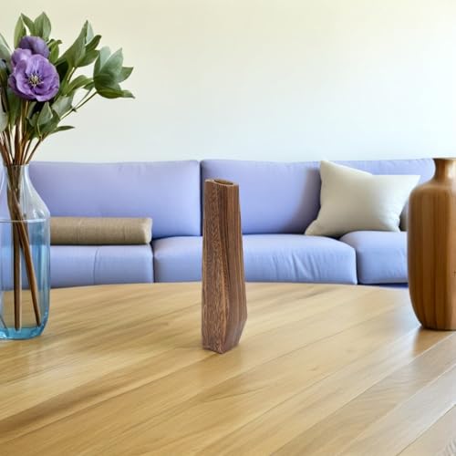 Support décoratif pour plantes intérieur avec pot bois étanche