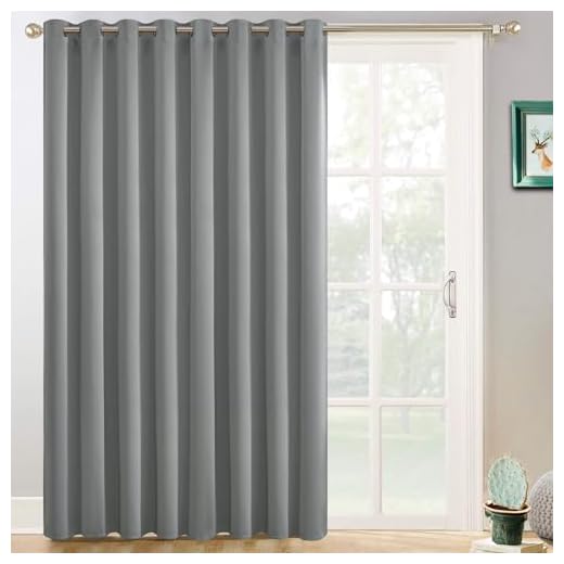 Yakamok Blackout Patio Curtains 100x96 Inches