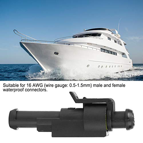 Conector de fiação elétrica, plugue conector elétrico estável para motocicletas para barcos a jato p