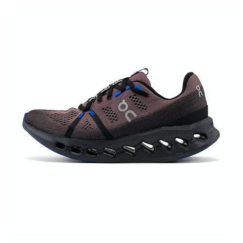 Chaussures ON Cloudsurfer Black Cobalt pour homme et femme running