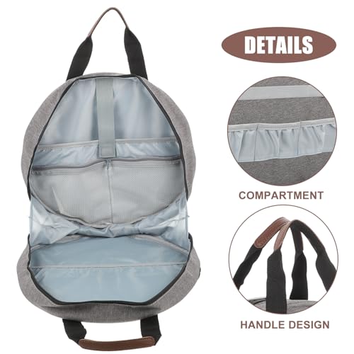 Bolsa de almacenamiento resistente UKCOCO con compartimentos para bordado 4