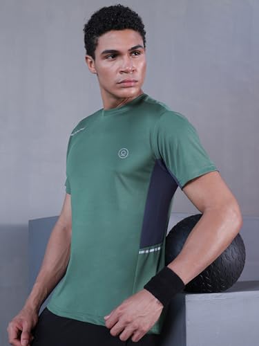 Image of CHKOKKO Gym T Shirts for Men Workout Quick Regular Dry Fit Sports Tshirt for man Breathable Moisture-Wicking Half Sleeve Round Active wear Running Boys T Shirt