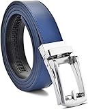 Ratchet Belt Men’s Belt Genuine Leather Custom Fit Automatic Buckle No Hole