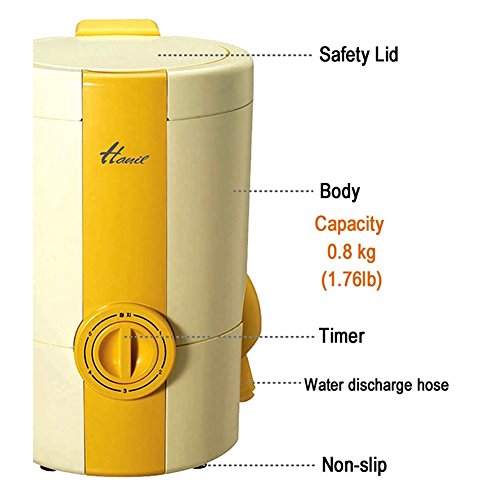 Hanil W-100T Mini Spin Dryer Extractor Centrifuge Dehydration Capacity 0.8Kg 220V #TOP7