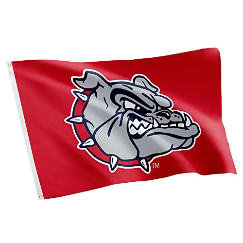 Desert Cactus Gonzaga University GU Flag - 3 x 5 Feet Bulldogs Banner, Indoor/Outdoor Durable Fabric, 100% Polyester Design (Style 2)
