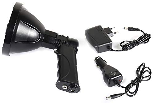 MISHIMA ワークライト LED 充電式 作業灯 LEDライト 10W CREE製 10W型1発 投光器 ポータブル 100V-240V 12V/24V 100v msmf2010-cree10-05