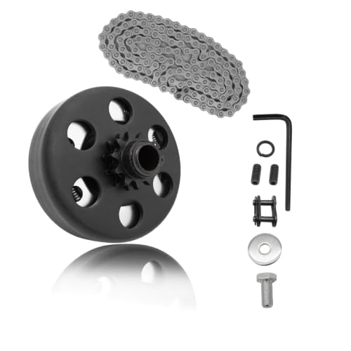 KRGUOD Centrifugal Clutch 3/4 Bore 12 Tooth with #35 Chain for Predator 212 Honda GC GX Engines and Most 2-6.5HP Small Engines performance Parts Perfect for MiniBike Go Kart Lawnmower.