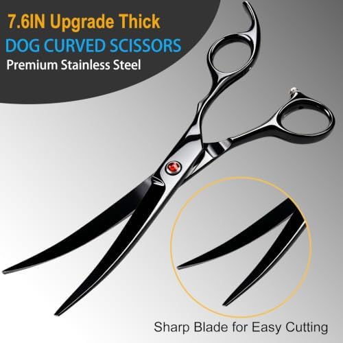 Professional 5 in 1 Dog Grooming Scissors Set — view 3