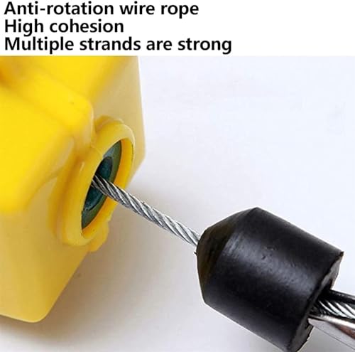 Anticaídas para escalada y trabajos verticales con cable retráctil de alta resistencia 6