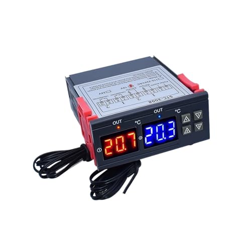 Thermostat STC-3008 double relais pour éviter la surchauffe 12V