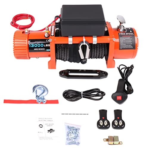 Winch eléctrico 13000lbs 12V con control remoto