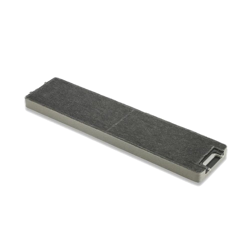 3 filtros de carbón activo Trade-Shop 477 x 115 x 30 mm compatible con Miele DA 3050, DA 3050-55, DA 3060, DA 3060-60, DA 3150, DA 3160, DA 3166, DA 3180