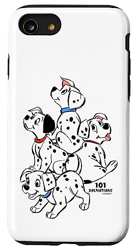Coque iPhone 7 8 Disney 101 Dalmatians idéale pour les fans de chiens
