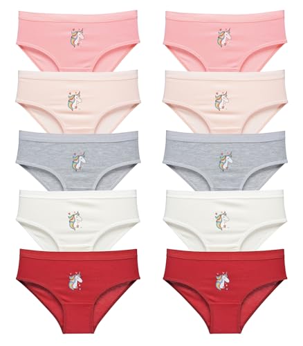 Slip Bambine LadyMelex - Confezione Da 10 In Cotone Morbido