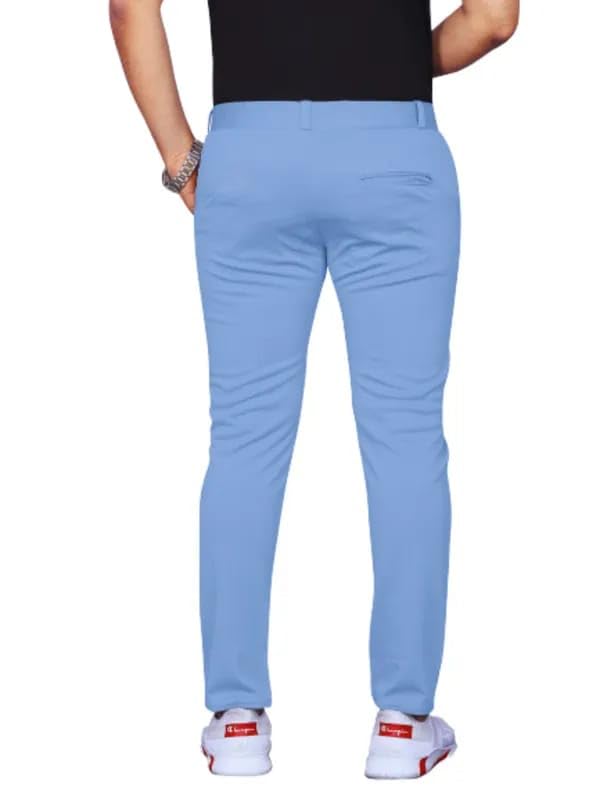 Image of Men's Slim Fit Casual Chinos Pants Stretch Cotton Trousers with Flat Front, Comfortable Everyday TS K023 Parent
