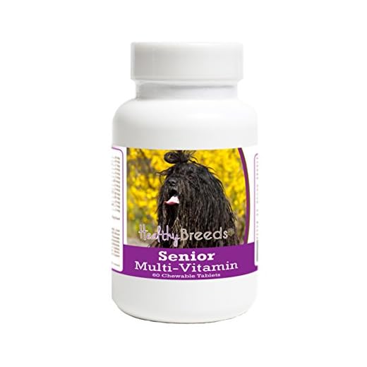 Healthy Breeds Bergamasco Senior Dog Multivitamin Tablets 60 Count