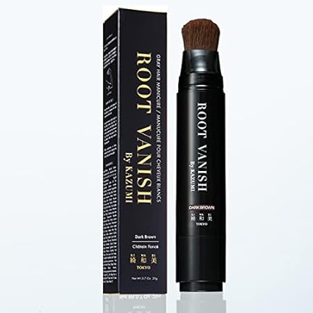 Amazon 綺和美 Kiwabi Root Vanish 白髪隠し ダークブラウン スティック タイプ レディース メンズ 兼用 100 天然成分 Kiwabi ヘアチョーク 通販