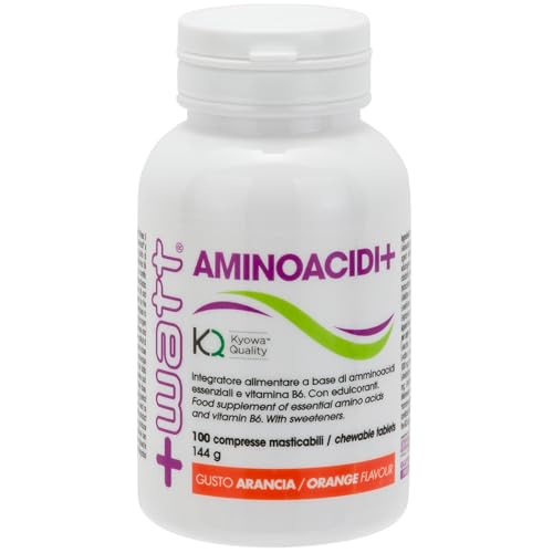 Aminoacidi+ Integratore Alimentare a Base di Amminoacidi Essenziali con aggiunta di vitamina B6-100 compresse