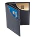 Slim Men's Wallet RFID Blocking Compact Front and Back Pocket Leather Card Holder